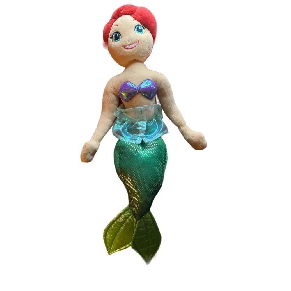 Disney Ariel, the little mermaid, plush, stuffed soft dolls, 20 inch